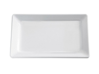 Fad Pure 1/1 GN 53x32.5x3 cm Rektangulær Melamin Hvid,stk Catering - Service - Tallerkner & skåler