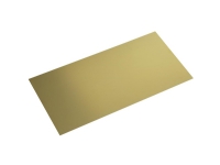 Messing Plade (L x B) 400 mm x 200 mm 1.2 mm 1 stk