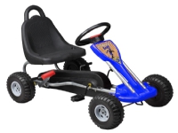 MegaLeg Pedal GoKart til børn 3-5 år, blå Utendørs lek - Gå / Løbekøretøjer - Pedal kjøretøy