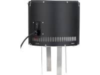 EXODRAFT Røgsuger Draftbooster sort, Ø266 mm, 230V, 36W, max. 250°C til brændeovne og pejseindsatse med en effekt fra 3-8 kW. Diverse