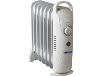 Mesko Home MS7804, Olje-elektrisk romvarmer, Olje, Olje, Innendørs, Hvit, 700 W