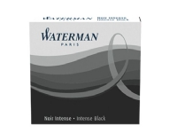 Bilde av Waterman S0110940, Sort, Sort, Hvit, Fontenepenn, 6 Stykker