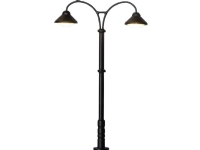 Viessmann Modelltechnik TT Perronlygte dubbel Færdig model 6909 1 stk
