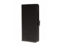 Bilde av Insmat Exclusive Flip Case - Lommebok For Mobiltelefon - Ekte Skinn - Svart - For Huawei Y7