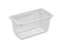 Plastbakke Kageboks K2182-1G 1-rum 895 ml 180x100x76 mm APET Klar,544 stk/krt