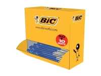 Kulspetspenna bic m10 value pack blå låda med 90+10 gratis