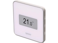 Uponor Smatrix Wave Style digital termostat med RH hvid trådløs T-169. Anvendes med Uponor Smatrix kontrolenhed X-265 Rørlegger artikler - Oppvarming - Gulvvarme