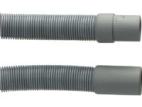 NEOPERL Afløbsslange grå med gummimuffer 22 x 19 mm. + bøjning. Længde 2500 mm - i pose Rørlegger artikler - Baderommet - Tilbehør for håndvask