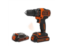 Black & Decker BDCDD186KB Borr med pistolgrepp utan nyckel 1 cm 2,5 cm 1 cm 360 RPM