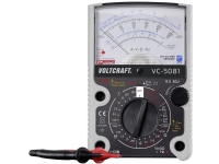 VOLTCRAFT VC-5081 Hånd-multimeter Analog CAT III 500 V Strøm artikler - Verktøy til strøm - Test & kontrollutstyr
