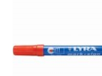 Lyra Speedmarker rød 1-4mm – 4020 vandfast t/glatte og porøse overflader
