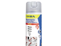 Lyra markeringsspray vit – 500 ml (4180) – UN 1950 Aerosoler brandfarliga 2.1.