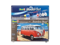 Revell Model Set Volkswagen T1 Samba Bus, Van, Monteringssett, 1:24, Volkswagen T1 Samba Bus, Svært utfordrende, 173 stykker Hobby - Modellbygging - Modellsett - Startsett