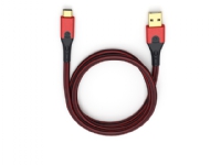 OEHLBACH Evolution C3, 3 m, USB A, USB C, USB 3.2 Gen 1 (3.1 Gen 1), Hankjønn/hankjønn, Svart, Rød PC tilbehør - Kabler og adaptere - Datakabler