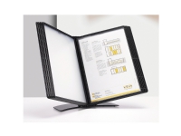 Registersystem Tarifold A4 m/10 lommer sort Arkivering - Presentasjonsmapper & omslag - Dokument presentasjoner & tilbehør