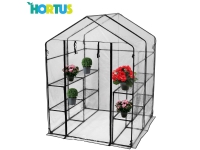 HORTUS Plastdrivhus XL 143 x 143 x 195 cm (211-203) Hagen - Drivhus - Drivhus