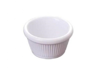 Fad 1/1 GN 53x32x2.5 cm 1.4 ltr Ovnfast Porcelæn Hvid,stk Catering - Service - Tallerkner & skåler