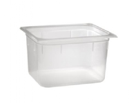 Drikkedunk 1/4 GN 5,5 ltr 26,5x16,2x20 cm Polypropylen Klar,1 stk