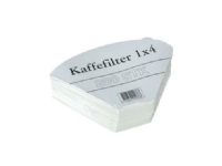 Kaffefiltrer 1x4 hvid (200 stk.) Catering - Matkontainere & Matemballasje - Annet cateringtilbehør