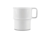 Mug Rosti Mepal 28cl melamin vit 314 stapelbar (st.)