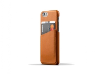 Mujjo Leather Wallet Case, Tegnebog, Apple, iPhone 6 Plus, Solbrun Tele & GPS - Mobilt tilbehør - Deksler og vesker