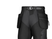 Snickers shorts med hylsterlommer 6904 FlexiWork sort str. 46