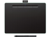 Wacom Intuos M with Bluetooth - Digitaliserer - høyre- og venstrehåndet - 21.6 x 13.5 cm - elektromagnetisk - 5 knapper - trådløs, kablet - USB, Bluetooth 4.2 - pistasiegrønn PC tilbehør - Mus og tastatur - Tegnebrett