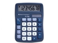 Texas Instruments TI-1726 Lomme Basis 8 cifre 1 Linier Batteri/Solar Blå
