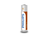 Bilde av Philips Longlife Batteri R03l4b/10, Engangsbatteri, Sink-karbon, 1,5 V, 10,5 Mm, 10,5 Mm, 44,5 Mm