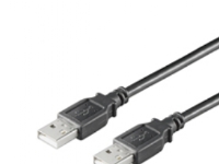 Goobay 93594, 3 m, USB A, USB A, USB 2.0, 480 Mbit/s, Sort PC tilbehør - Kabler og adaptere - Datakabler