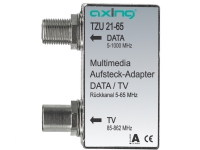 Axing TZU 21-65, Kabelsplitter, 5 - 1006 MHz, Sølv, Metall, Hankjønn/hunkjønn, A PC tilbehør - Kabler og adaptere - Strømkabler