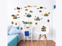 Min første JCB Wallstickers Barn & Bolig - Barnerommet - Vegg klistremerker