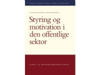 Bilde av Styring Og Motivation I Den Offentlige Sektor | Lotte Bøgh Andersen Og Lene Holm Pedersen | Språk: Dansk