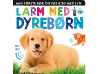 Larm med dyrebørn: Min første rør og føl-bog med lyd | Språk: Danska