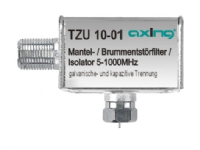 Axing TZU 10-01, Kombiner-kabel, 5 - 1006 MHz, Sølv, Metall, Hunkjønn/hunkjønn, F PC tilbehør - Kabler og adaptere - Strømkabler