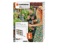 Gardena NatureUp!, Hjørneformet blomsterkasse, Vegg-montert, Plast, Grå, Utendørs, Monokromatisk Hagen - Hagevanning - Sprinklere & vannere