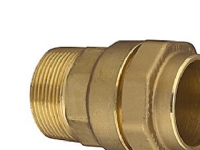 Overgang med nippel 20mm x 1/2 - Isiflo
