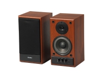 SVEN SPS-702, 2.0 kanaler, Koblet med ledninger (ikke trådløs), 40 W, 40 - 22000 Hz, Sort, Tre