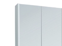Ifo Option BAS spegelskåp 500 x 140 x 662 mm vitt aluminium/glas