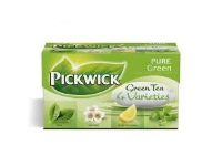 Te Pickwick Grøn Mix Pack 4 varianter 20 breve,12 pk x 20 stk/krt Søtsaker og Sjokolade - Drikkevarer - De