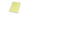 Konceptblok Bantex, A4, linjeret, med margen og 4 huller, gul Papir & Emballasje - Blokker & Post-It - Blokker