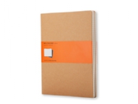Moleskine Cahier, Monokromatisk, Brun, 120 ark, 70 g/m², Linjerte ark, Universell