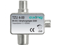 Axing TZU 4-00 Kabelfördelare 0,1 – 1006 Mhz Aluminium Hanstik/Hunstik IEC