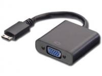 MicroConnect HDMI Mini – VGA adapter – Videokonverterare – HDMI – VGA – svart