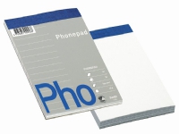 Blok A7 Bantex linjeret m/forblad, blå rygtape, uden huller (10 stk.) Papir & Emballasje - Blokker & Post-It - Blokker