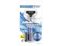 GILLETTE_Mach 3 barberhøvel + erstatningsblad 2 stk.