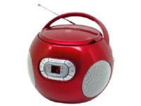 Soundmaster SCD2120, 1,33 kg, Rød, Bærbar CD-afspiller