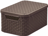Curver Storage Box Style S Lid Brown 205839