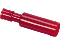 Förlängningshylsa röd 0,50-1,5 mm² stift håldiameter Ø4,0 mm håldiameter 3,6 mm längd 24,0 mm – (100 st)