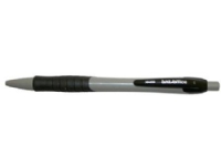 Pencil BNT 0,5mm lysgrå/sort m/gummi greb og viskelæder – (12 stk.)